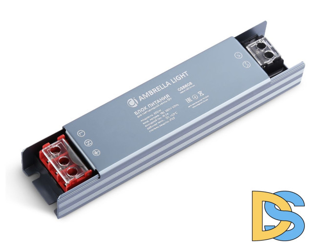 Блок питания Ambrella Light LED Driver 12V 200Вт AC185-260 16.7A IP20 GS8808