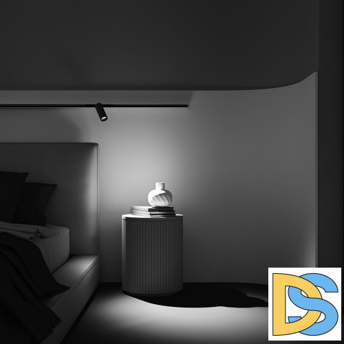 Трековый магнитный светильник Maytoni Focus Led TR032-2-12W3K-M-BBS