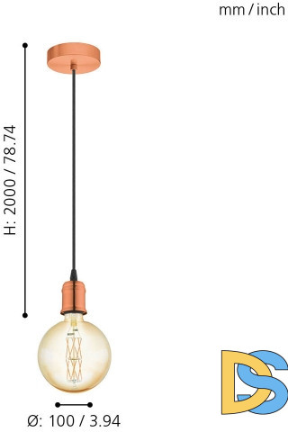 Подвесной светильник Eglo Yorth 32539