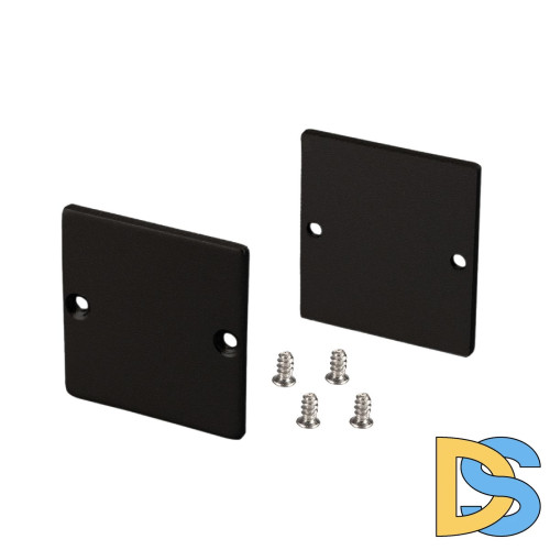 Заглушка Arlight SL-LINE-3638-LW BLACK глухая 038716