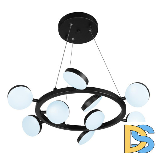 Подвесная светодиодная люстра iLedex Totes FS-016-D9 63W BK