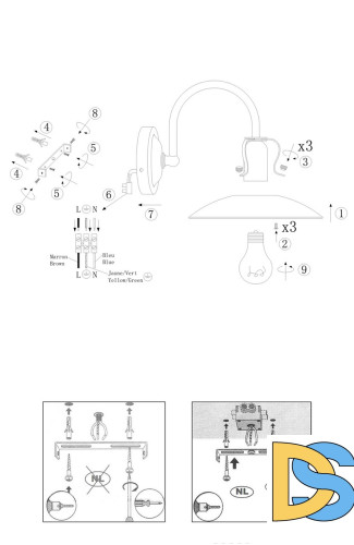 Бра Lucide Romer 30276/01/38