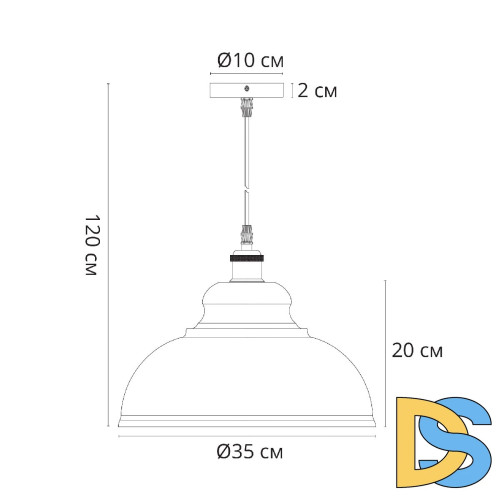 Подвесной светильник Arte Lamp Cappello A7039SP-1BK