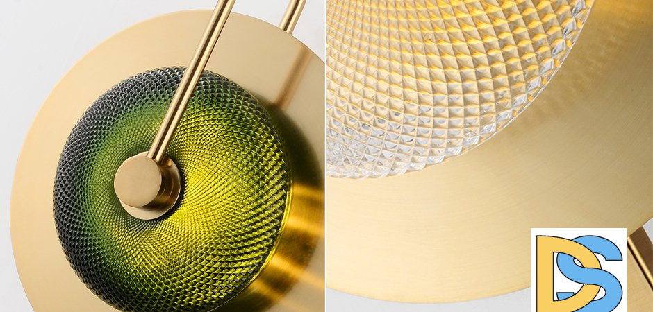 Настенный светильник ImperiumLoft Green Disk 144306-22