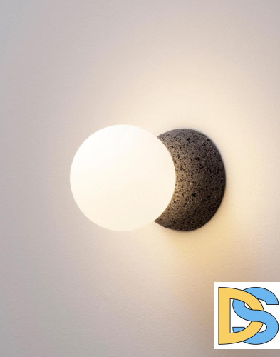 Бра iLamp Foxtrot 10695W/1-D100 BK-WH