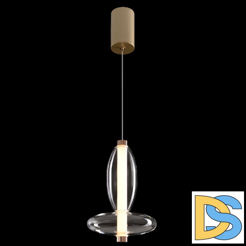 Подвесной светильник Crystal Lux QUASAR SP7W LED TRANSPARENT