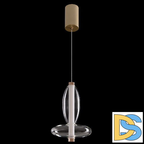 Подвесной светильник Crystal Lux QUASAR SP7W LED TRANSPARENT