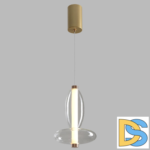 Подвесной светильник Crystal Lux QUASAR SP7W LED TRANSPARENT