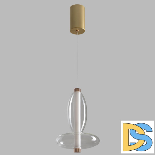 Подвесной светильник Crystal Lux QUASAR SP7W LED TRANSPARENT