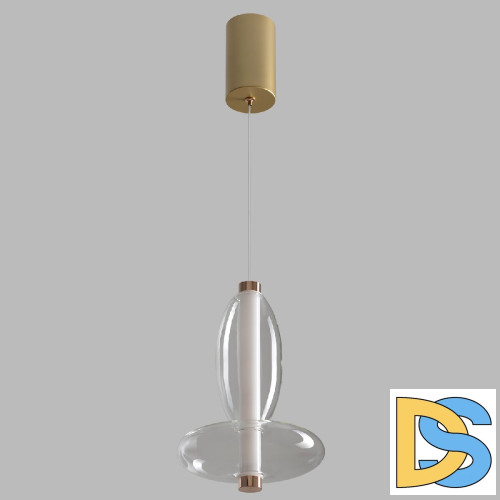 Подвесной светильник Crystal Lux QUASAR SP7W LED TRANSPARENT