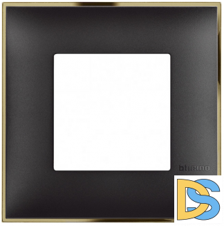 Рамка 1-я Черный/Золото Btichino Classia