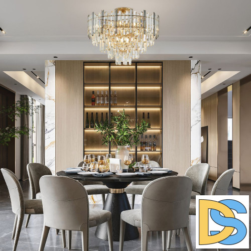 Потолочная люстра Arte Milano Sorrento 374409/9/60/570 GD