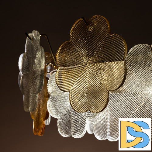 Подвесная люстра Arte Lamp Mallika A4077SP-10GO