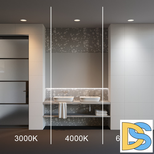 Встраиваемый светильник Maytoni Technical Downlight Okno DL055-18W3-4-6K-W