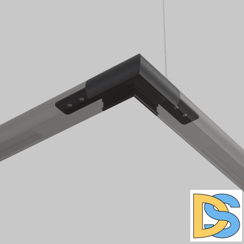 Коннектор угловой круглый Maytoni Basity TRA172CL-R-11B