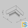 Коннектор угловой круглый Maytoni Basity TRA172CL-R-11B