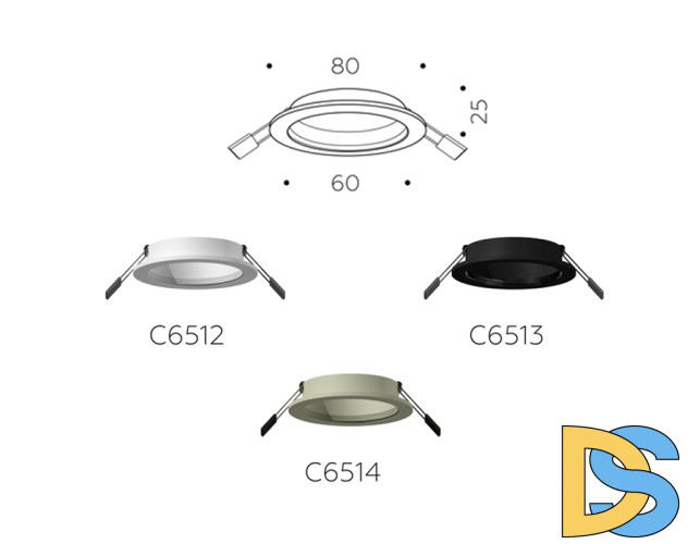 Корпус светильника Ambrella Light DIY Spot C6513