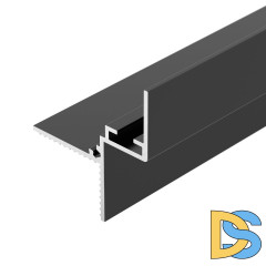 Алюминиевый профиль Arlight СEIL-SHADOW-12-3000 ANOD BLACK 052228