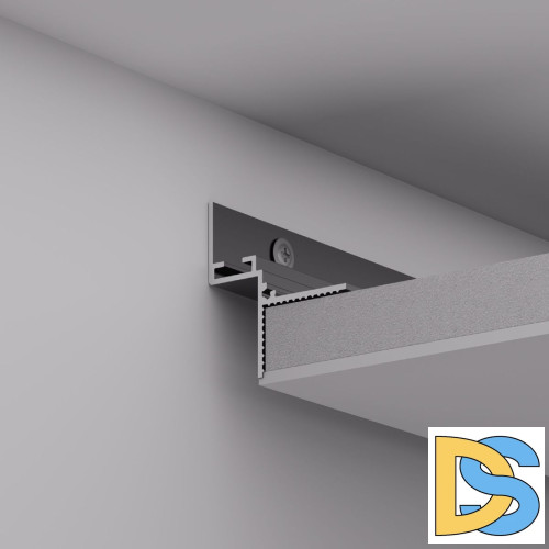 Алюминиевый профиль Arlight СEIL-SHADOW-12-3000 ANOD BLACK 052228