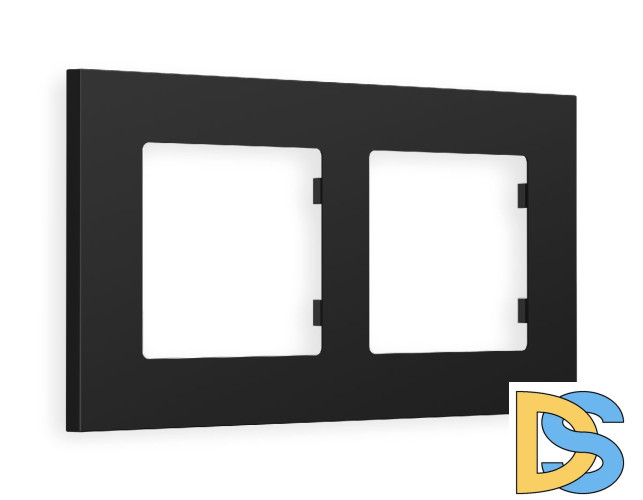 Рамка двухместная Ambrella Volt Qubi AF250702