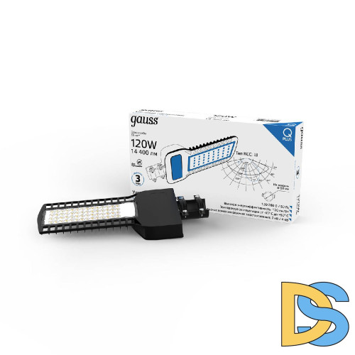 Уличный светодиодный консольный светильник Gauss Qplus 629535320