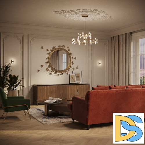 Подвесная люстра Maytoni Arana MOD401PL-L108BS3K