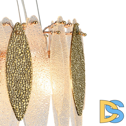 Подвесная люстра Natali Kovaltseva TRIADA 91002/5C GOLD