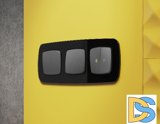 Рамка двухместная Ambrella Volt Radian OF350802