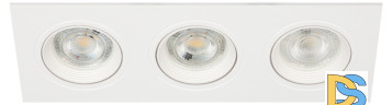 Встраиваемый светильник Эра KL92-3 WH Б0054376