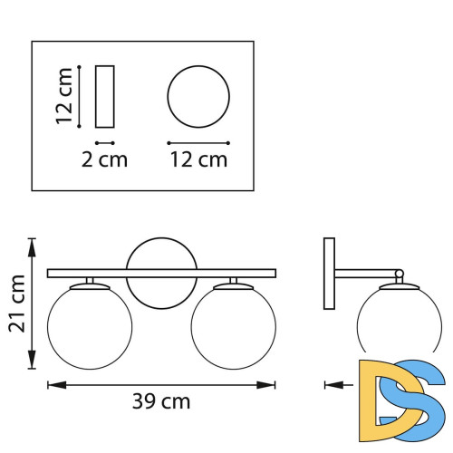 Бра Lightstar Croco 815527