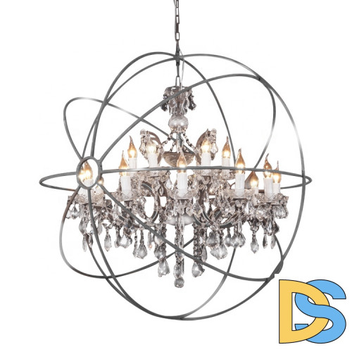 Подвесная люстра Delight Collection Foucault'S Orb 5014-D10 chrome