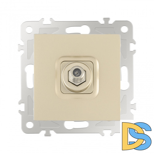 Розетка SAT TV Arte Milano 206.42-1.shampan