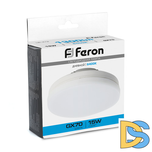 Лампа светодиодная Feron LB-472 GX70 15W 6400K 48305