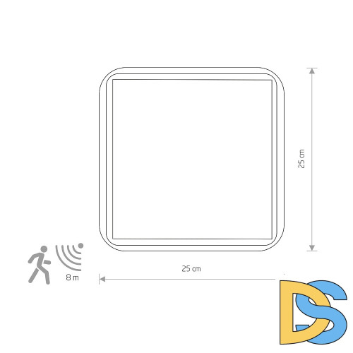 Настенно-потолочный светильник Nowodvorski Tahoe Sensor 10040