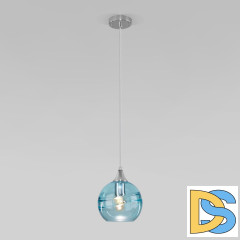 Подвесной светильник Eurosvet Lotus 50221/1 голубой