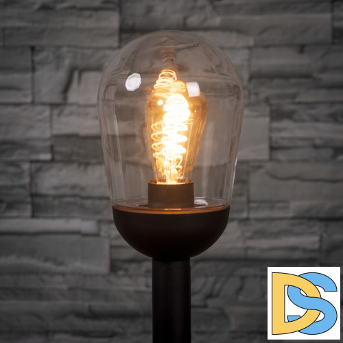 Уличный настенный светильник Kanlux LIEGO EL 28 UP SE B 36533