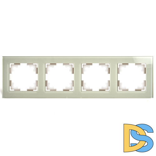 Рамка 4-местная Stekker Катрин GFR00-7004-07 49037