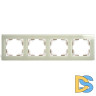 Рамка 4-местная Stekker Катрин GFR00-7004-07 49037