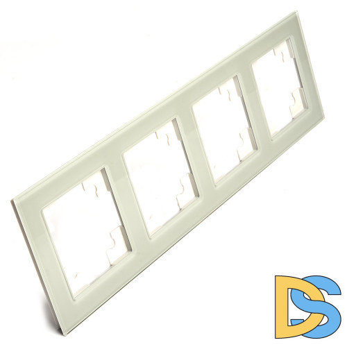 Рамка 4-местная Stekker Катрин GFR00-7004-07 49037