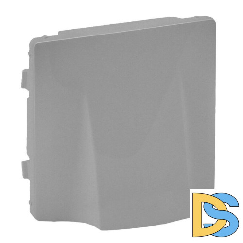 Лицевая панель Legrand Valena Life для вывода кабеля алюминий 754732