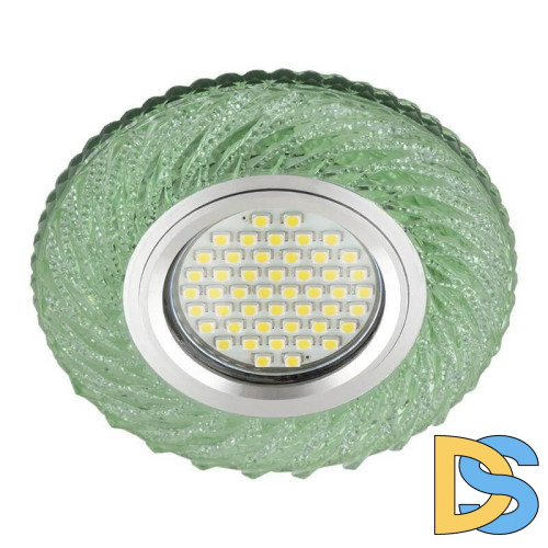 Встраиваемый светильник Fametto Luciole DLS-L137 Gu5.3 Glassy/Green