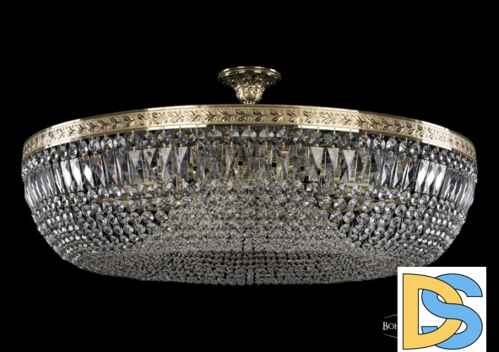 Люстра на штанге Bohemia Ivele Crystal 19041/100IV G