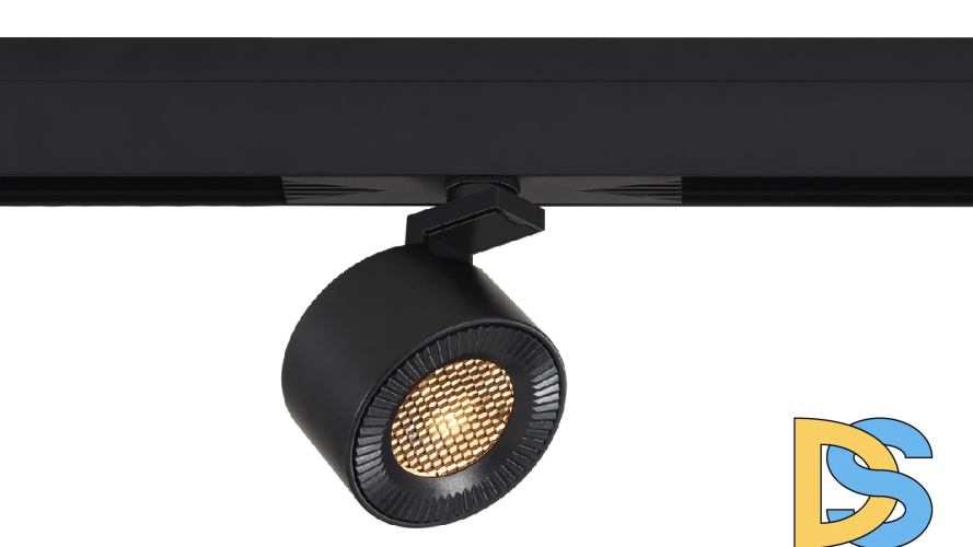 Трековый магнитный светильник iLedex Vision SMART 4822-010-D82-12W-38DG-BK (WALL WASHER)