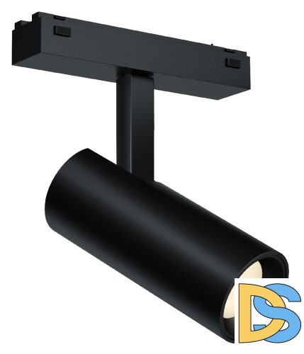 Трековый магнитный светильник iLedex Vision 4825-042-D55-18W-38DG-4000K-BK