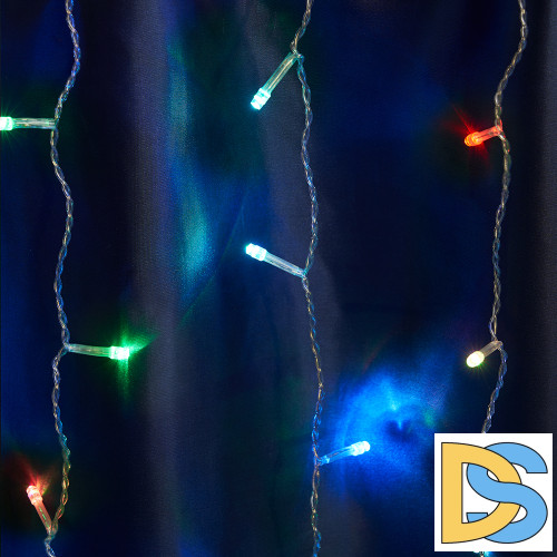 Уличная светодиодная гирлянда Feron CL18 230В 8Вт мультиколор 1,5м IP44 48172