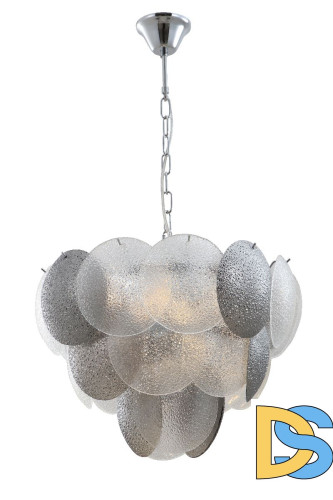 Подвесная люстра iLamp Rivoli 15617-9 CR+MULT