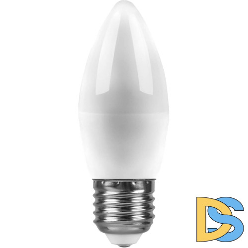 Лампа светодиодная Feron E27 3W синий Шар Матовая LB-375 25923