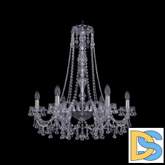 Подвесная люстра Bohemia Ivele Crystal 1409/6/240/h-75 Ni