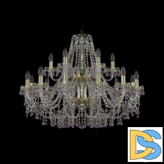 Подвесная люстра Bohemia Ivele Crystal 1410/10+5/300/2d G V7010