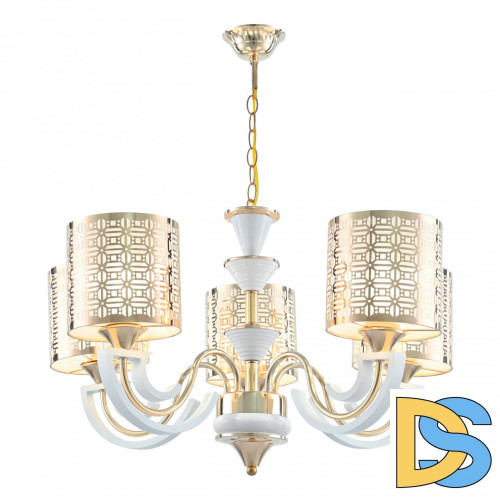 Подвесная люстра Arte Milano Florentia-8857 308857/5 Wh/Gd
